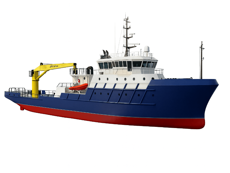 Basic and Detail Design for Multipurpose Vessel